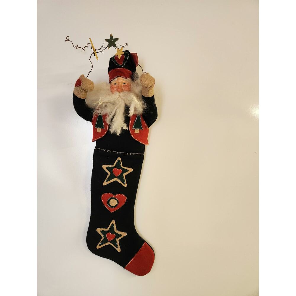 Santa Face 25"L Christmas Stocking
